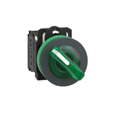 Harmony XB5 Przełącznik podświetlany zlicowany plastik zielony fi30 2 położeniowy stabilny 24 V AC/DC 1 XB5FK123B5 Schneider