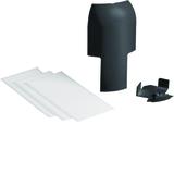 tehalit.SL Łącznik SL20055/EK40040 czarny SL20055819011 HAGER