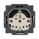 FUTURE Gniazdo SCHUKO z polem opisowym Z uziemieniem, 2P+E czarny matowy 2CKA002011A3884 ABB