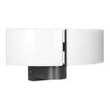 TOS DUO LED 2x20W podwójny naświetlacz ogrodowy, 2x1600lm, IP65, 4000K, PC, szary