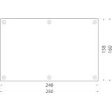 Puszka Podtynkowa Elewacyjna Hermetyczna Ppt-EH250 INOX 64.250 OPATÓWEK