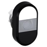 Przycisk podwójny bez tekstu przezroczyste pole podświetlany MPD5-11C