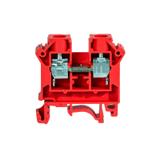 ZSG1-10.0Nc ,  Złączka szynowa gwintowa, seria NOWA, 10,0 mm2, TS 32,35, 1 tor, czerwony