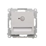 Simon 55 Oprawa oświetleniowa LED 14V z czujnikiem ruchu (0,64 W) Barwa ciepła biała 3100K Aluminium