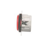 Simon 54 Sygnalizator świetlny LED – światło czerwone 230V brąz mat DSS2.01/46 KONTAKT
