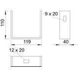 BF 140/10, UCHWYT MOCUJĄCY FT