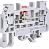 ESC-SCB.4 Złączka gwintowa pomiarowa rozłączalna (szara) 4 mm2