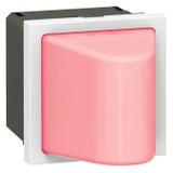 MOSAIC LAMPA SYGNALIZACYJNA TRÓJKĄTNA - 2 MODUŁY CZERWONA 12-24V~/DC 0,6W, Legrand