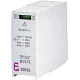 MOD. M T2 PV 750/20 Moduł wymienny do ogran.przepięć Typ 2 (kl.C) do systemów PV