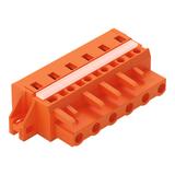 MCS-MIDI Classic gniazdo 6-bieg. pomarańczowe raster 7,62 mm /25szt./ WAGO