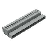 MCS-MIDI Classic wtyk 19-bieg. szary raster 5 mm /10szt./ WAGO