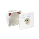 THORSMAN - gniazdo 2P+PE 16A CYB-PS SCHUKO biały