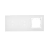 Simon 54 Touch Panel dotykowy S54 Touch 3 moduły 2 pola dotykowe pionowe + 2 pola dotykowe pionowe + 1 otwór na osprzęt S54 biała perła DSTR3330/70 KONTAKT