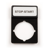 TABLICZKA Z OZNACZENIAMI STOP-START