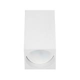 BARBRA DLS GU10 downlight max 50W, IP20, kwadrat, biały, aluminium AD-OD-6142WGU10 ORNO