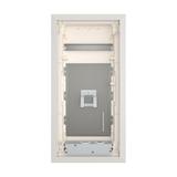 KLV-48UPM-F Rozdzielnica multimedialna podtynkowa płaska 4x12 kl.II IP30 zawiera listwy N/PE 178832 EATON