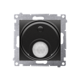 Simon 54 Łącznik z czujnikiem ruchu z przekaźnikiem 8(2) A 230V czarny *Wymagana instalacja 3-przewo