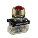 Lampka NEK22MLDSB 24-230V czerwona