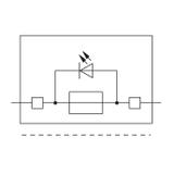 TOPJOBS złączka bezpiecznik. 2,5 mm2 szara