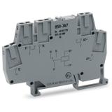 złączka z przekaźnikiem minaturowym 115V AC 1p