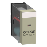 Modicon ABE7, elektromechaniczny przekaźnik wtykowy, 12.5 mm, 24 V DC, 1 CO