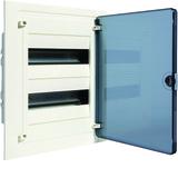 Rozdzielnica modułowa 2x12 podtynkowa IP40 Golf (drzwi transparentne) VF212TD HAGER