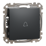 Sedna Design & Elements, przycisk dzwonek, czarny antracyt