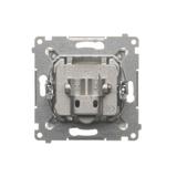 Simon 54 Gniazdo antenowe R-TV zakończeniowe do gniazd przelotowych złoty mat DAZ.01/44 KONTAKT