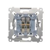 Simon 54 Łącznik krzyżowy (mechanizm) 10A 250V szybkozłączka SW7M KONTAKT