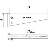 AS 55 51 FT, Wysięgnik do wieszaka