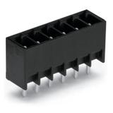 Wtyk THT Pin lutowniczy 0,8x0,8mm konstrukcja prosta czarny /200szt./ 714-134 WAGO