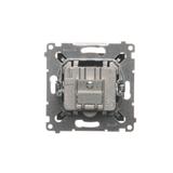 Simon 54 Gniazdo TV-DATA. Dwa porty wyjściowe typu Częstotliwość dla wejścia 5-1000 MHz czarny