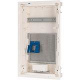 KLV-36UPM-SF Rozdzielnica multimedialna podtynkowa superpłaska 3x12 kl.II IP30 zawiera listwy N/PE 1