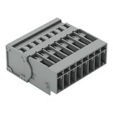 X-COM wtyk 8-biegunowy szary raster 5 mm /25szt./ WAGO