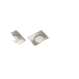 GTV ZESTAW LEDOWY MARBELLA PLUS, WPUSZCZANY, 3X KWADRAT 27 LED 3528SMD,AC 230V, 1.5W, 2700K LD-KWP27CB-53 GTV Poland