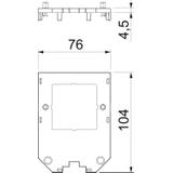 UT34 D2, Ramka montażowa