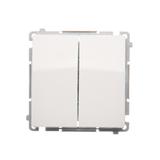 Simon Basic Łącznik świecznikowy 16A 250V zaciski śrubowe biały BMW5A.01/11 KONTAKT
