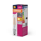 Lampa LED VALUE Classic B40 non-dim Filament szkło przezroczyste 4W 827 E14