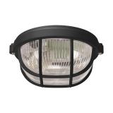 Plafoniera hermetyczna SALTO PRO 10 BLACK 04318 IDEUS