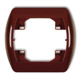 TREND Ramka pozioma pojedyncza brązowa