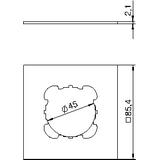 T8NL/P1/7035, PŁYTKA MONTAŻOWA