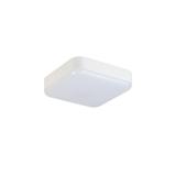 Plafoniera LED z czujnikiem ruchu IPER 10W IP65 20cmx20cm barwa neutralna biały 37302 KANLUX
