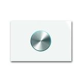 6341-24G-101-500 - Element obsługowy Busch-priOn z pokrętłem, białe tworzywo