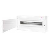 Rozdzielnica natynkowa 1x24 drzwi białe ECT 1x24PO-s 001100283 ETI