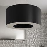 Sollux Żyrandol SATURNO SLIM 50 czarny SL.0750