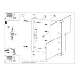 Sollux Kinkiet MASSIMO biały SL.1044