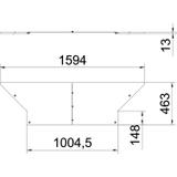 LAAD 1000 R3 FT Pokrywa trójnika dostawnego