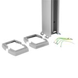 Kolumna uniwersalna 2-komorowa 3,9m, aluminiowa, Legrand