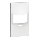LIVING NOW - PLAKIETKA ŁĄCZNIKA AUTOMATYCZNEGO K4430 (Z REGULACJĄ) - 2 MODUŁY - BIEL, Bticino