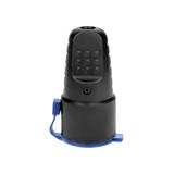 Gniazdo gumowe proste IP44 z uziemieniem, czarne, schuko OR-AE-1314(GS) ORNO